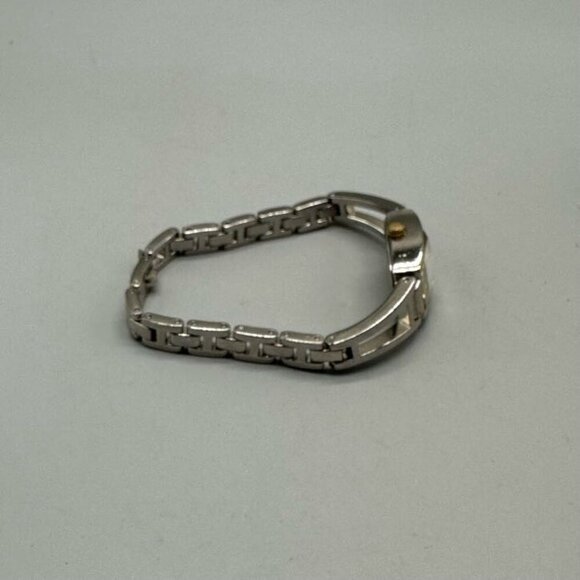 3/$30 Armitron Women’s Watch Silver Tone Faceted Crystal Domed Glass 7" - Picture 10 of 16